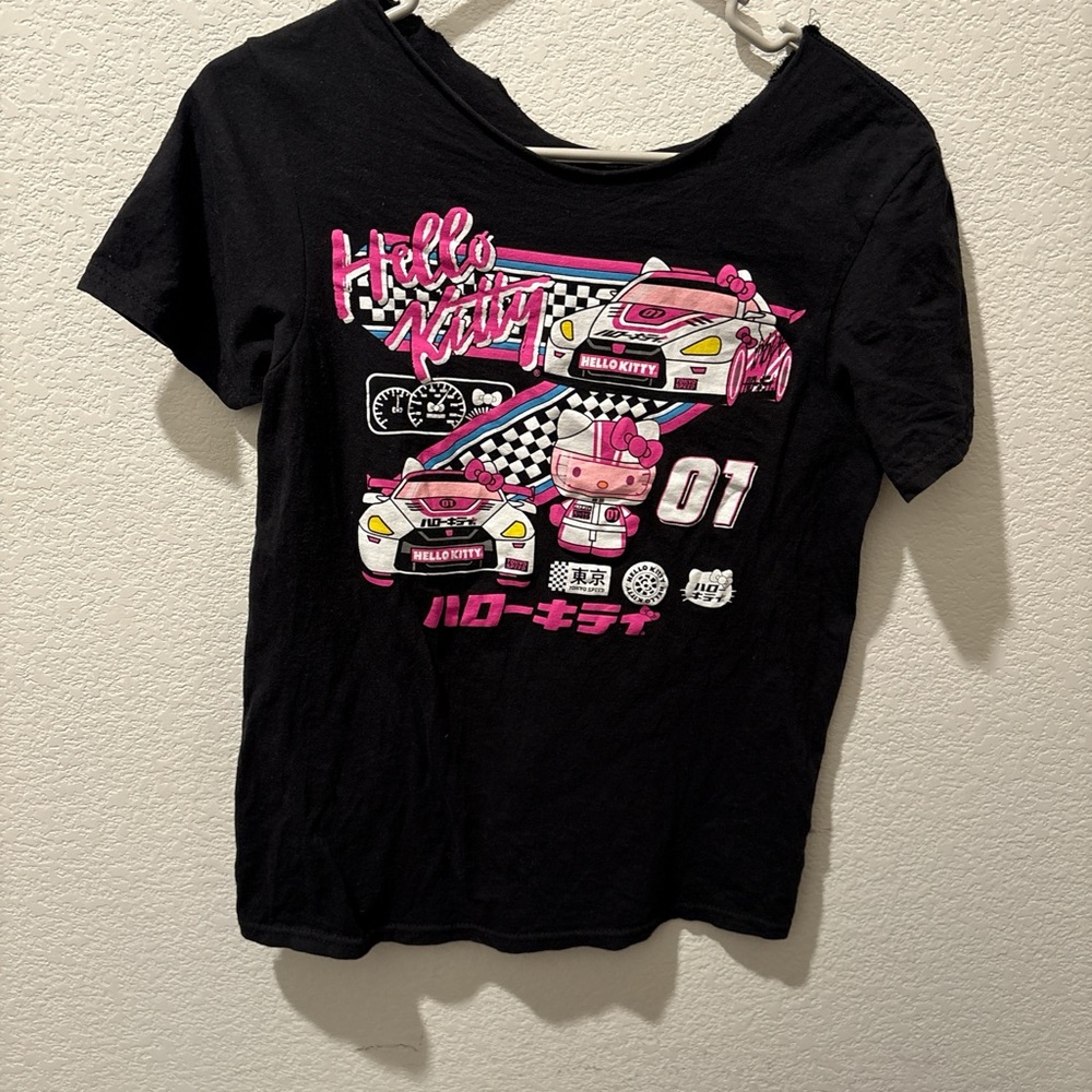 Hello Kitty off the shoulder  T-Shirt
